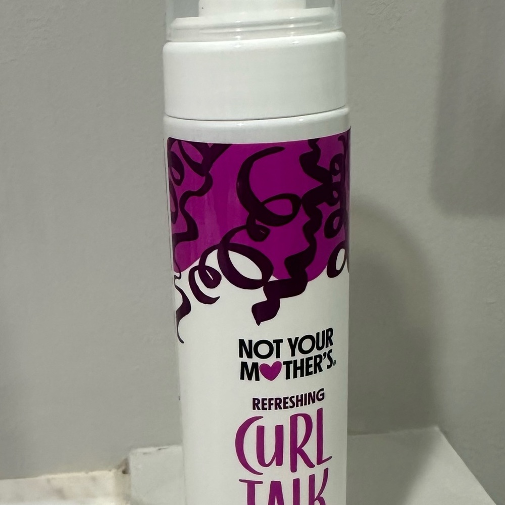 Not Your Mother's Curl Talk Refreshing Foam - White and Purple